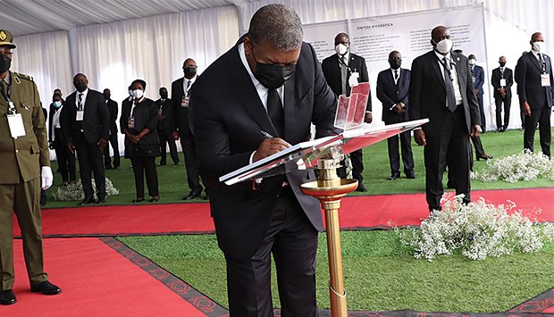 PAZ E  RECONCILIAÇÃO NACIONAL  SÃO AS MAIORES OBRAS DO EX-PRESIDENTE