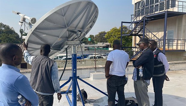 SERVIÇOS DE INTERNET VIA ANGOSAT-2  TEVE INÍCIO NA ZÂMBIA