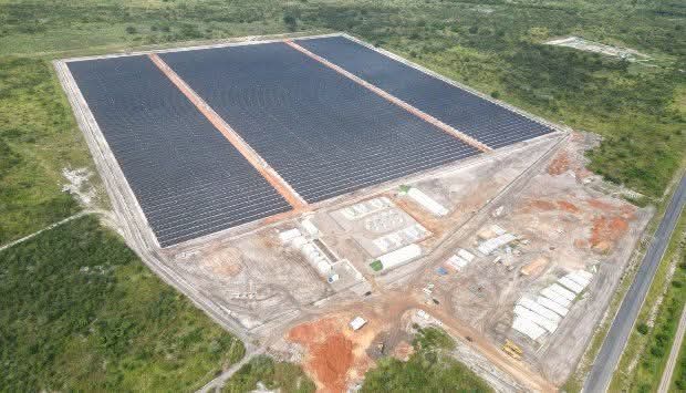 PRESIDENTE DA REPÚBLIGA INAUGURA PARQUE FOTOVOLTAICO DO LUAU