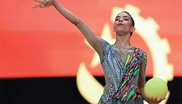 PRESIDENTE DA REPÚBLICA FELICITA CAMPEÃ AFRICANA DE GINÁSTICA RÍTMICA