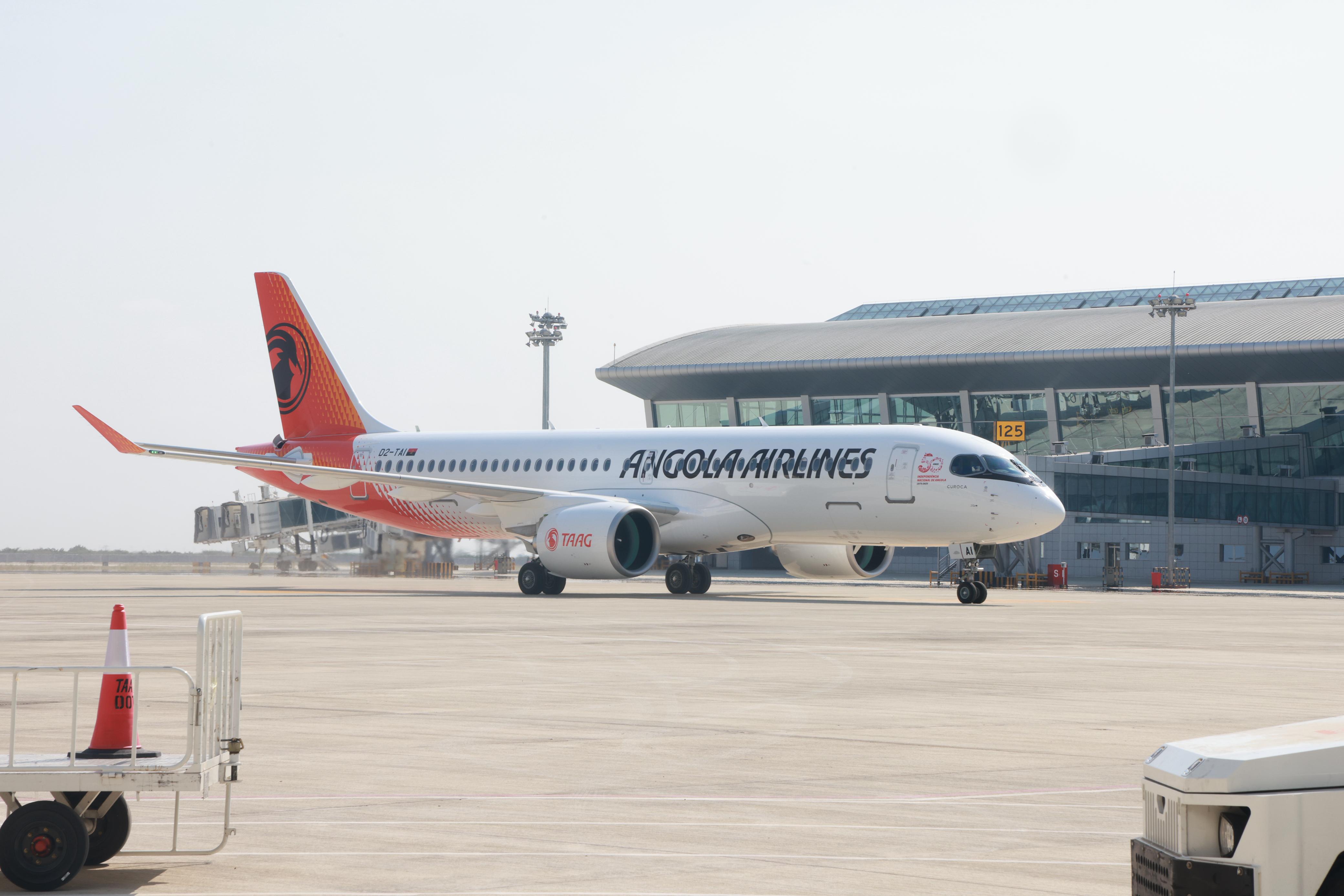 NOVO AEROPORTO PASSA A RECEBER VÔOS INTERNACIONAIS DA TAAG A 15 DE SETEMBRO