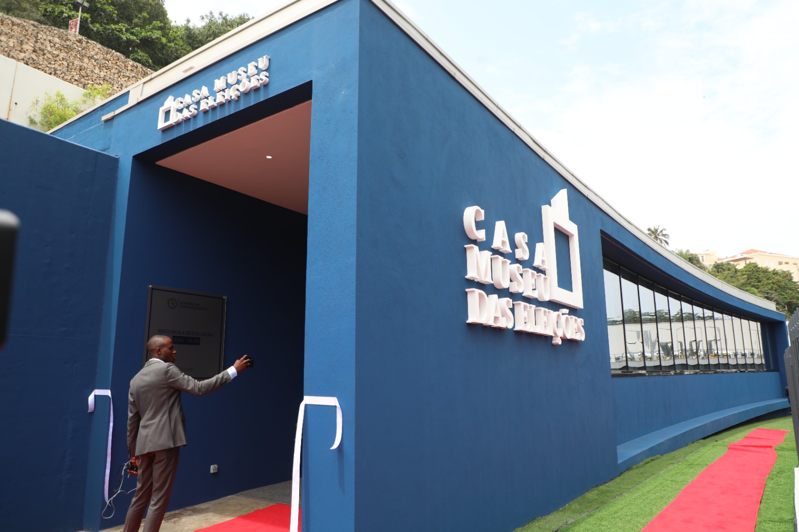 CASA MUSEU DAS ELEIÇÕES É INAUGURADA EM LUANDA