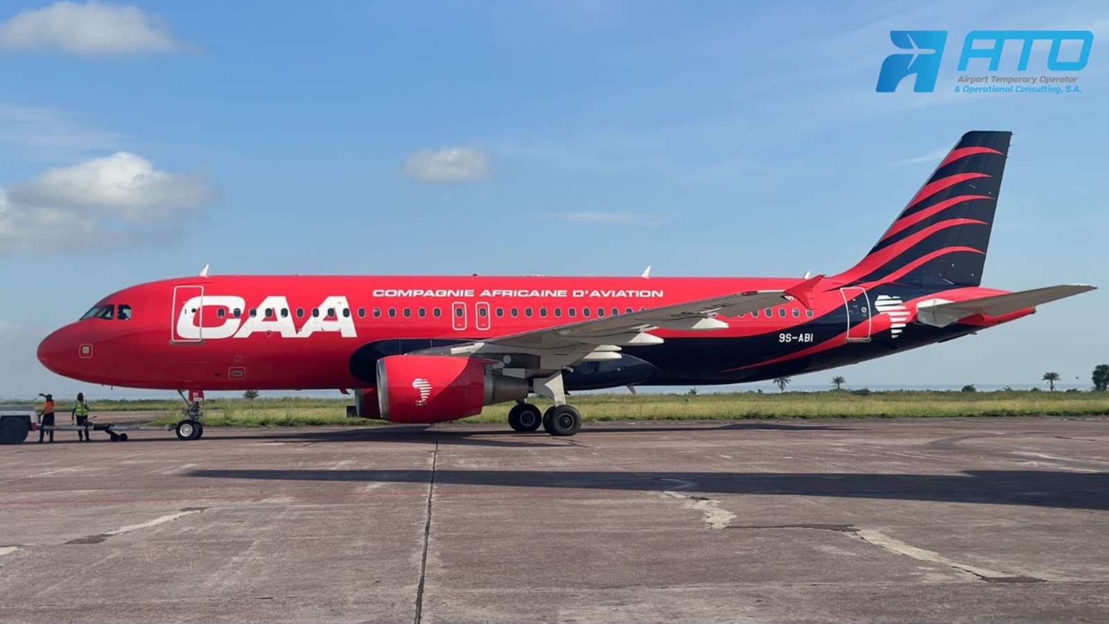 COMPANHIA AÉRIA REGIONAL DA RDC REALIZA PRIMEIRO VOO AO AEROPORTO INTERNACIONAL DR. ANTÓNIO AGOSTINHO NETO