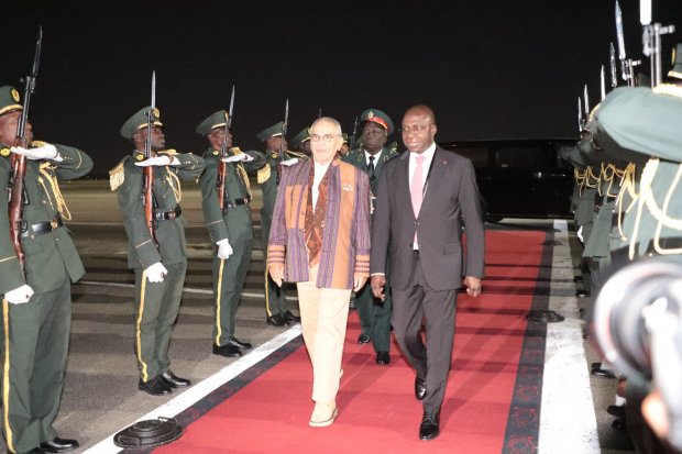 PRESIDENTE DE TIMOR LESTE DE VISITA EM ANGOLA