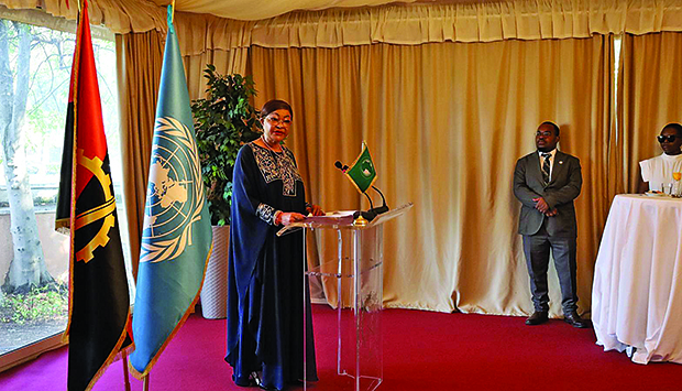 EMBAIXADORA JOSEFA SACKO APRESENTA CANDIDATURA AO CARGO DE DIRECTORA DA FAO