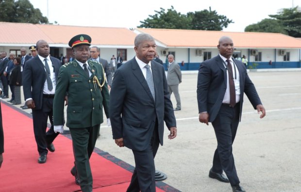 PRESIDENTE JOÃO LOURENÇO A CAMINHO DE GABERONE
