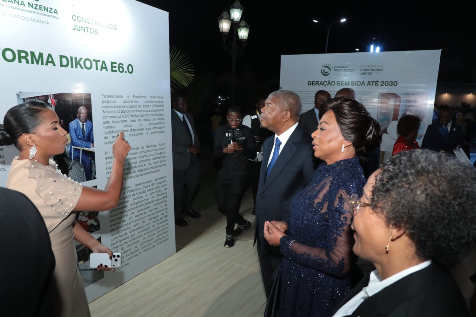 PRESIDENTE JOÃO LOURENÇO PRESTIGIA GALA DA FUNDAÇÃO NGANA NZENZA