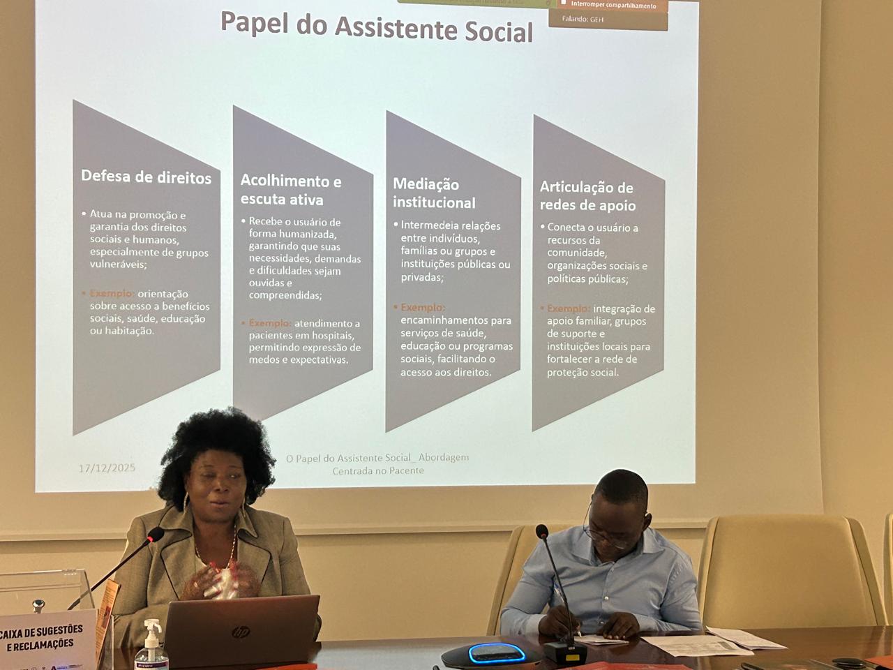 MINISTÉRIO DA SAÚDE PROMOVE OFICINA DE TRABALHO SOBRE HUMANIZAÇÃO DOS CUIDADOS DE SAÚDE