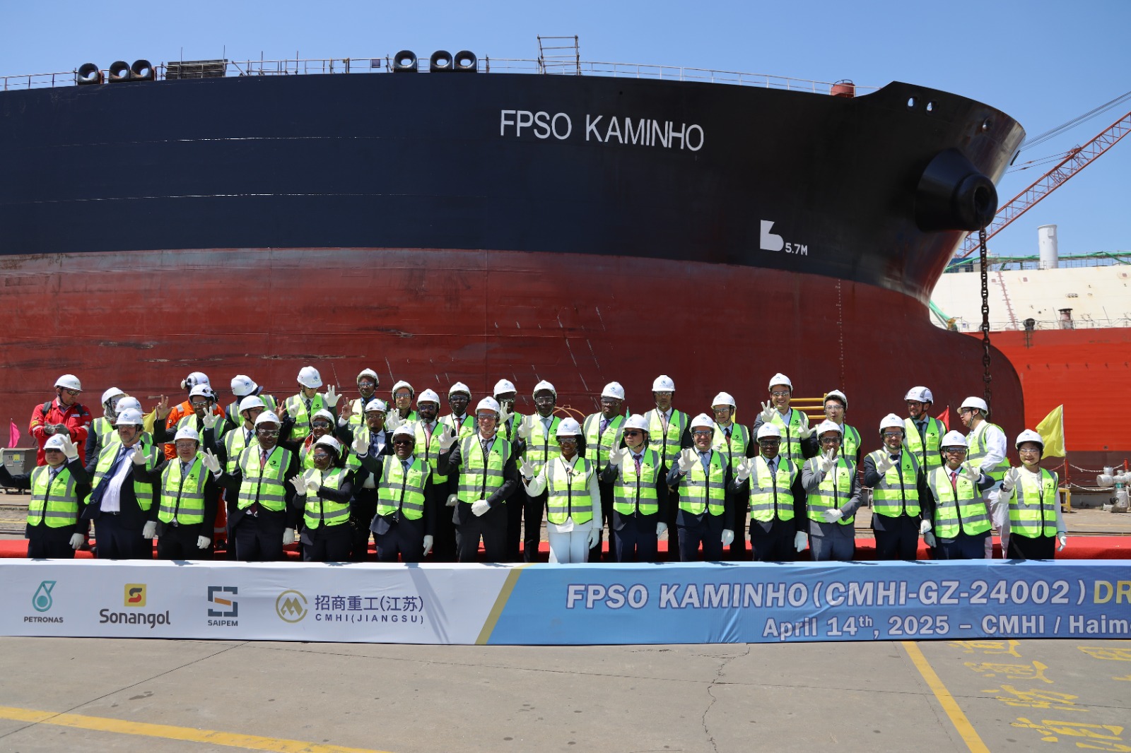 VINDA DO NAVIO DE PRODUÇÃO DE PETRÓLEO É CELEBRADA PELA ANPG E PARCEIROS