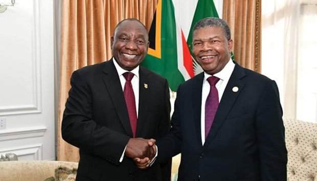 PRESIDENTE ANGOLANO FELICITA HOMÓLOGO DA ÁFRICA DO SUL PELA RECONDUÇÃO