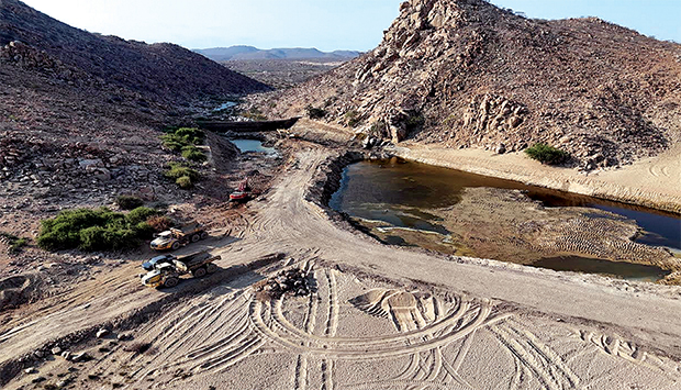 NAMIBE TEM VINDO A MELHORAR  OBRAS PARA  BENEFECIAR A POPULAÇÃO